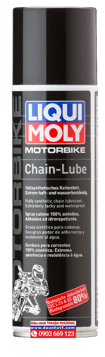 Dưỡng Sên Liqui Moly Motorbike Chain Lube 250ml