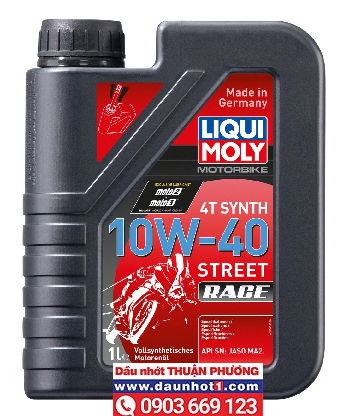Nhớt Liqui Moly 4T Synth 10W40 Street Race 1L