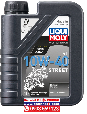Nhớt LIQUI MOLY Motobiker street 10w-40 1L