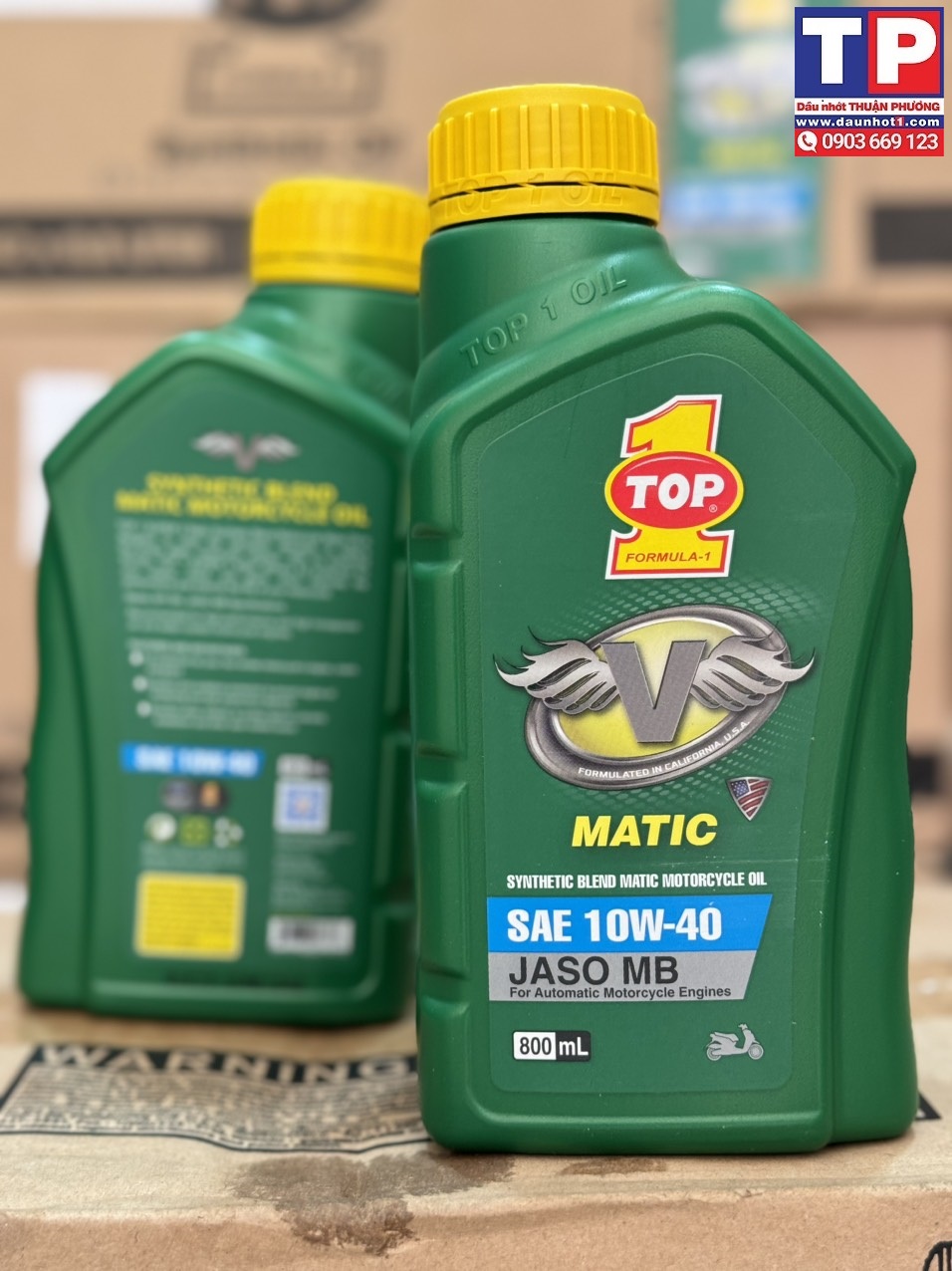 Nhớt TOP1 Action Matic 0W40 800ml