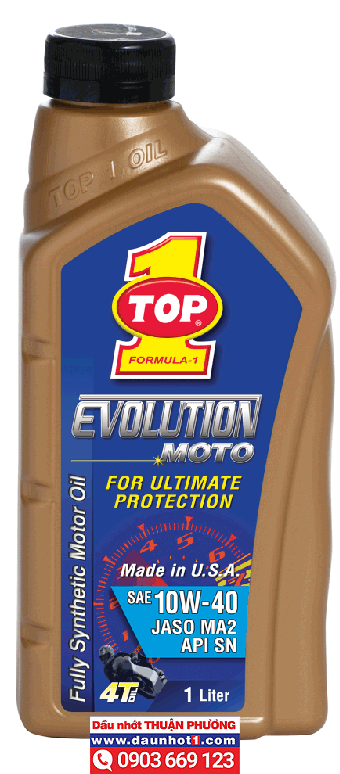 Nhớt Top1 Evolution 10W40 1l