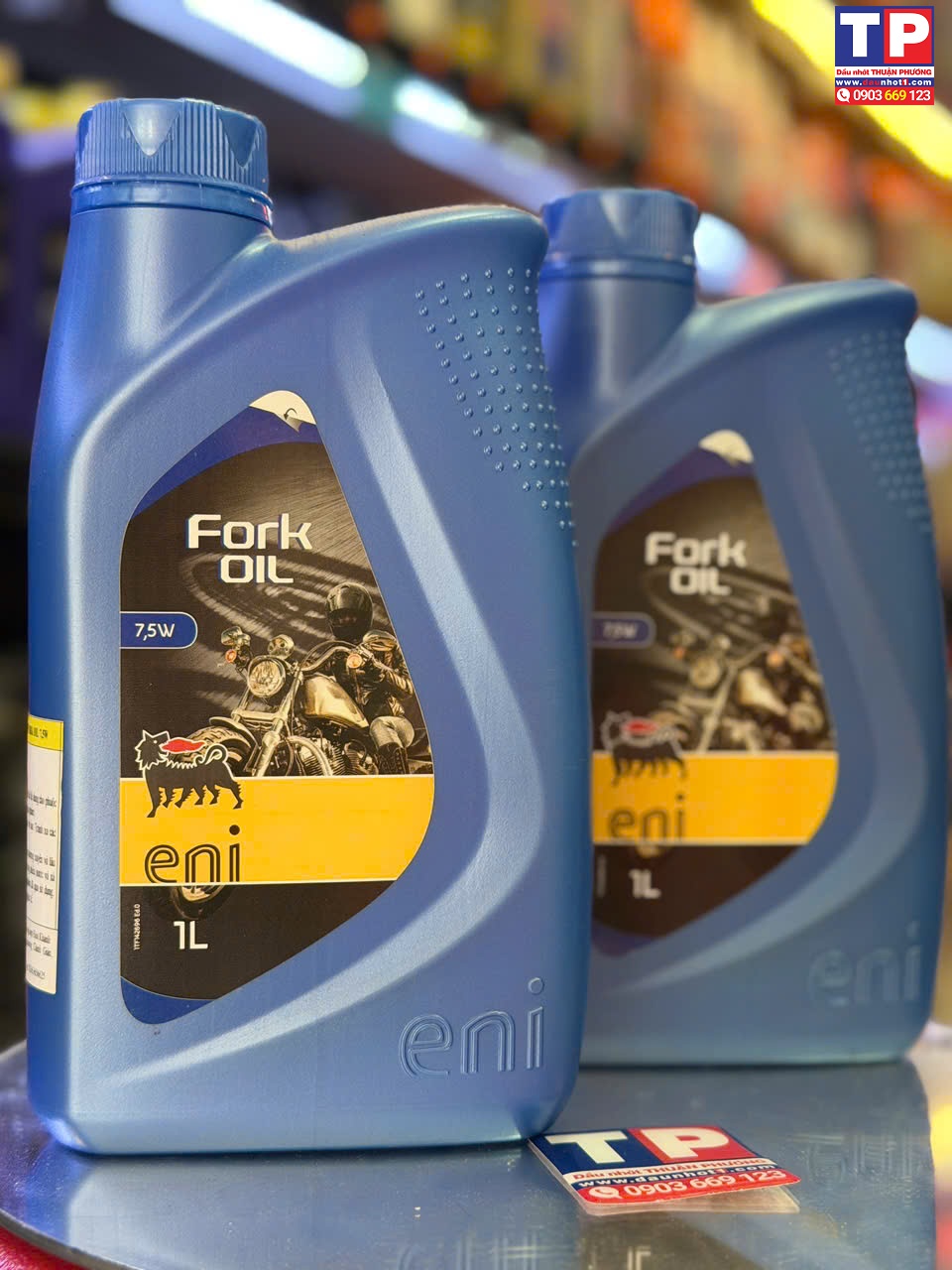 Dầu phuộc nhún Fork-oil Eni 7.5W 1L