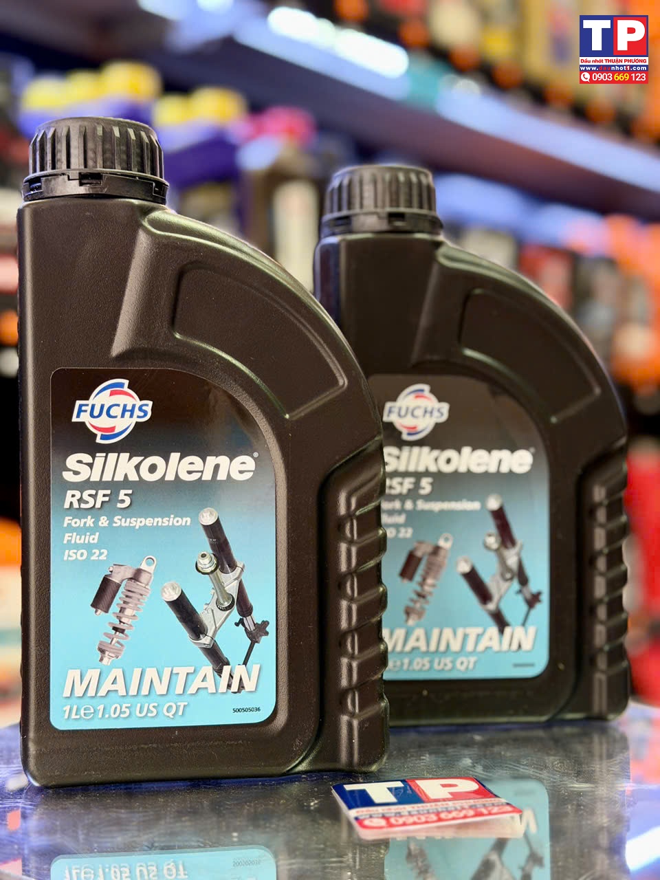 Dầu phuộc nhún Fork-oil Fuchs Silkolene RSF5 1L