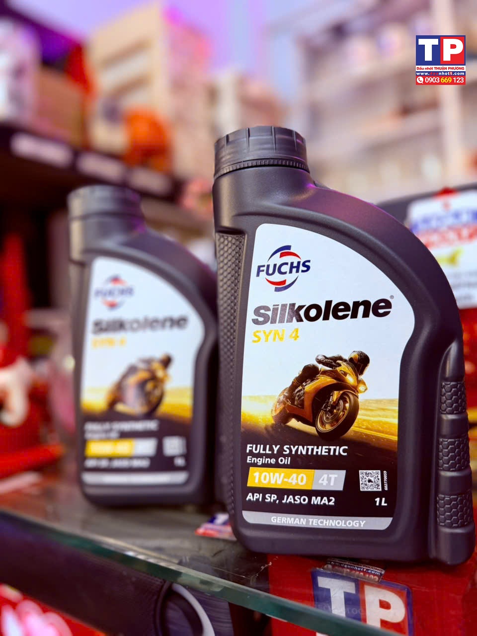 Nhớt Fuchs Silkolene SYN 4 10W40 1L